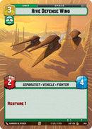 Hive Defense Wing (850) (Hyperspace Foil) (850) [Legends of the Force] - The Mythic Store | 24h Order Processing