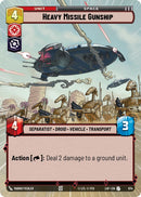 Heavy Missile Gunship (874) (Hyperspace Foil) (874) [Legends of the Force] - The Mythic Store | 24h Order Processing