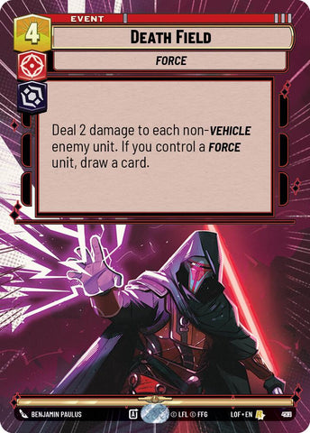 Death Field (881) (Hyperspace Foil) (881) [Legends of the Force] - The Mythic Store | 24h Order Processing