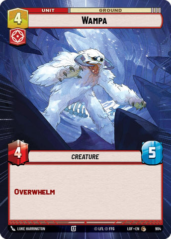 Wampa (904) (Hyperspace Foil) (904) [Legends of the Force] - The Mythic Store | 24h Order Processing