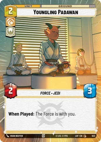 Youngling Padawan (933) (Hyperspace Foil) (933) [Legends of the Force] - The Mythic Store | 24h Order Processing
