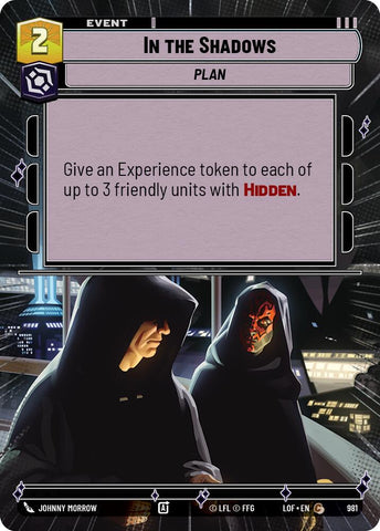 In the Shadows (981) (Hyperspace Foil) (981) [Legends of the Force] - The Mythic Store | 24h Order Processing
