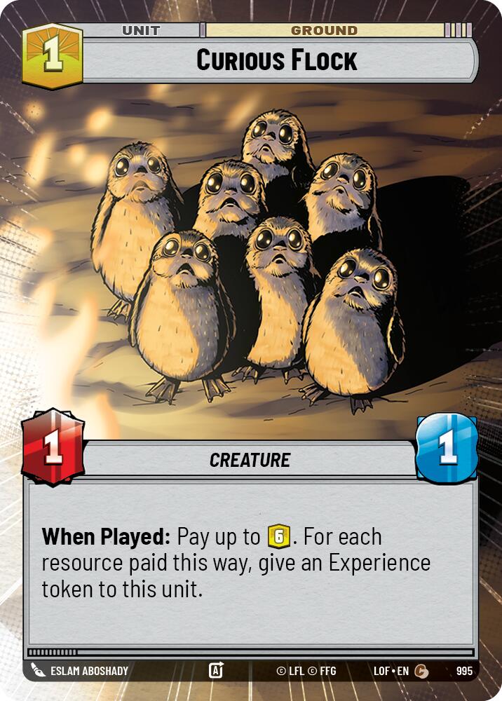 Curious Flock (995) (Hyperspace Foil) (995) [Legends of the Force] - The Mythic Store | 24h Order Processing