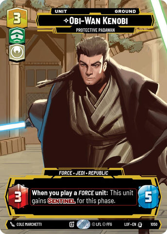 Obi-Wan Kenobi - Protective Padawan (1050) (Prestige) (1050) [Legends of the Force] - The Mythic Store | 24h Order Processing
