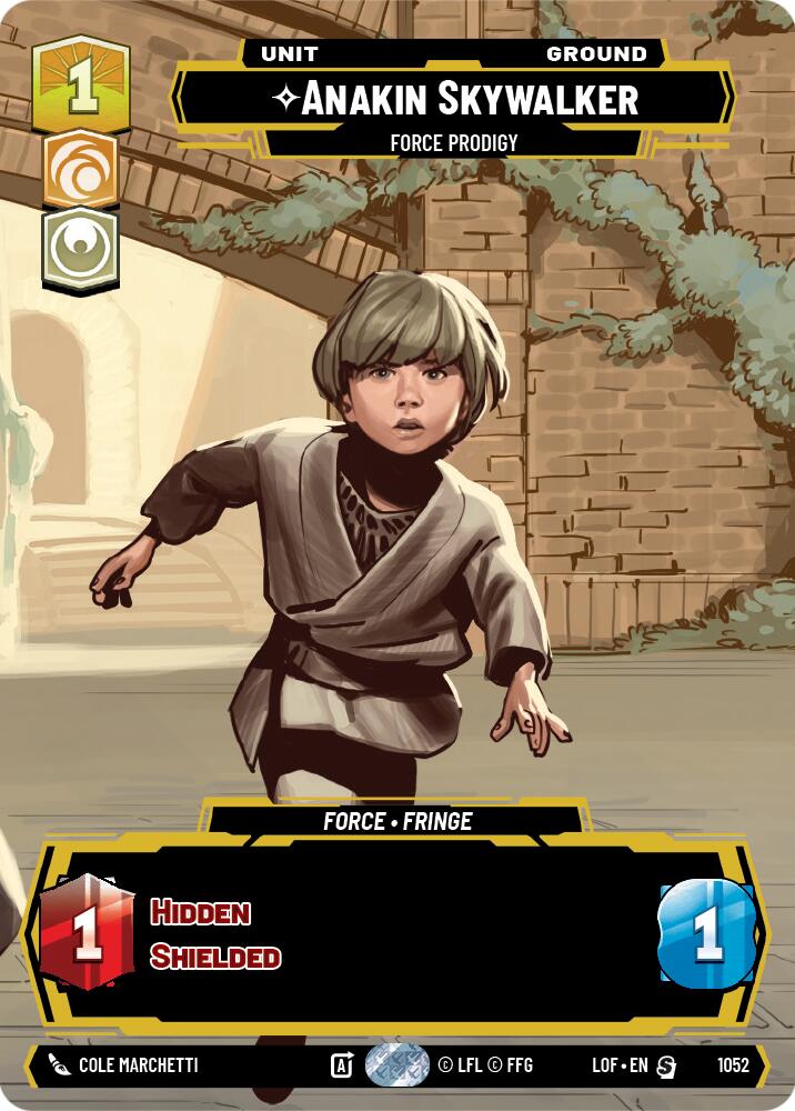 Anakin Skywalker - Force Prodigy (1052) (Prestige) (1052) [Legends of the Force] - The Mythic Store | 24h Order Processing