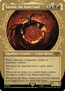 Sauron, the Dark Lord (Showcase) (Surge Foil) [The Lord of the Rings: Tales of Middle-Earth] - The Mythic Store | 24h Order Processing