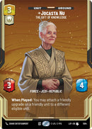 Jocasta Nu - The Gift of Knowledge (1084) (Prestige Foil) (1084) [Legends of the Force] - The Mythic Store | 24h Order Processing