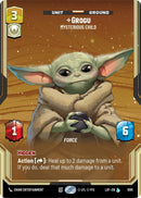 Grogu - Mysterious Child (1085) (Prestige Foil) (1085) [Legends of the Force] - The Mythic Store | 24h Order Processing
