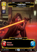 Shin Hati - Overeager Apprentice (1112) (Prestige Foil) (1112) [Legends of the Force] - The Mythic Store | 24h Order Processing