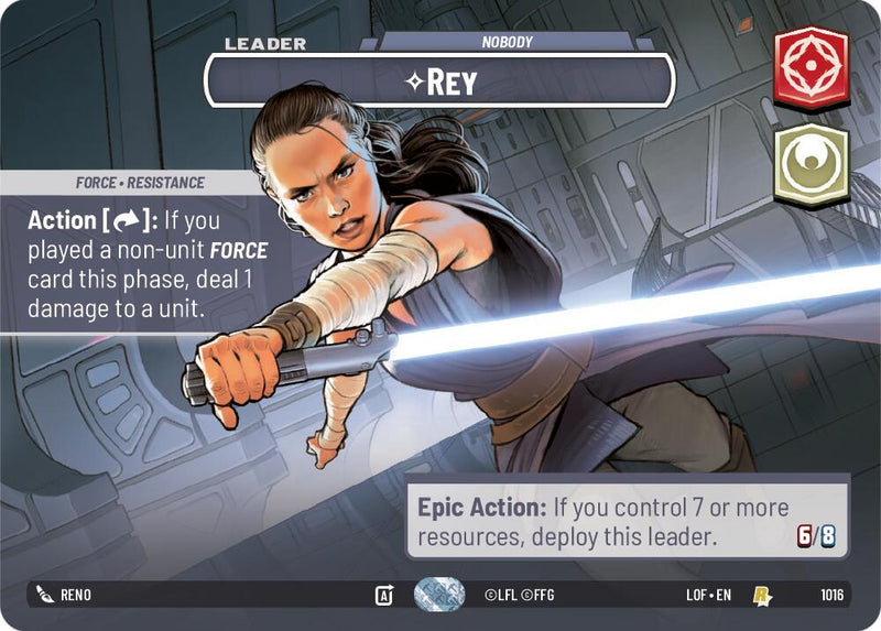 Rey - Nobody (1016) (Showcase) (1016) [Legends of the Force] - The Mythic Store | 24h Order Processing