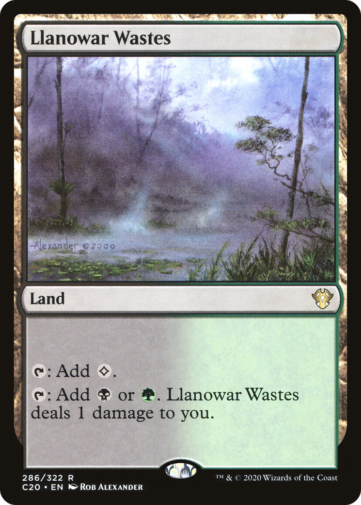 Llanowar Wastes [Commander 2020] - The Mythic Store | 24h Order Processing