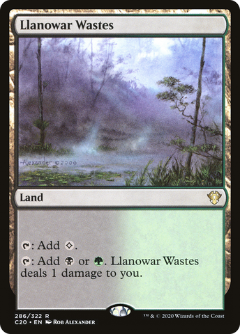 Llanowar Wastes [Commander 2020] - The Mythic Store | 24h Order Processing