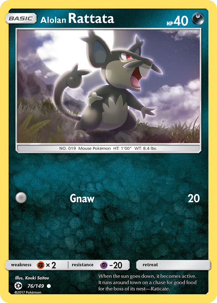 Alolan Rattata (76/149) [Sun & Moon: Base Set] - The Mythic Store | 24h Order Processing