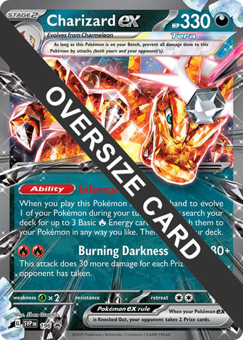 Charizard EX (196) (Jumbo Card) [Scarlet & Violet: Black Star Promos] - The Mythic Store | 24h Order Processing