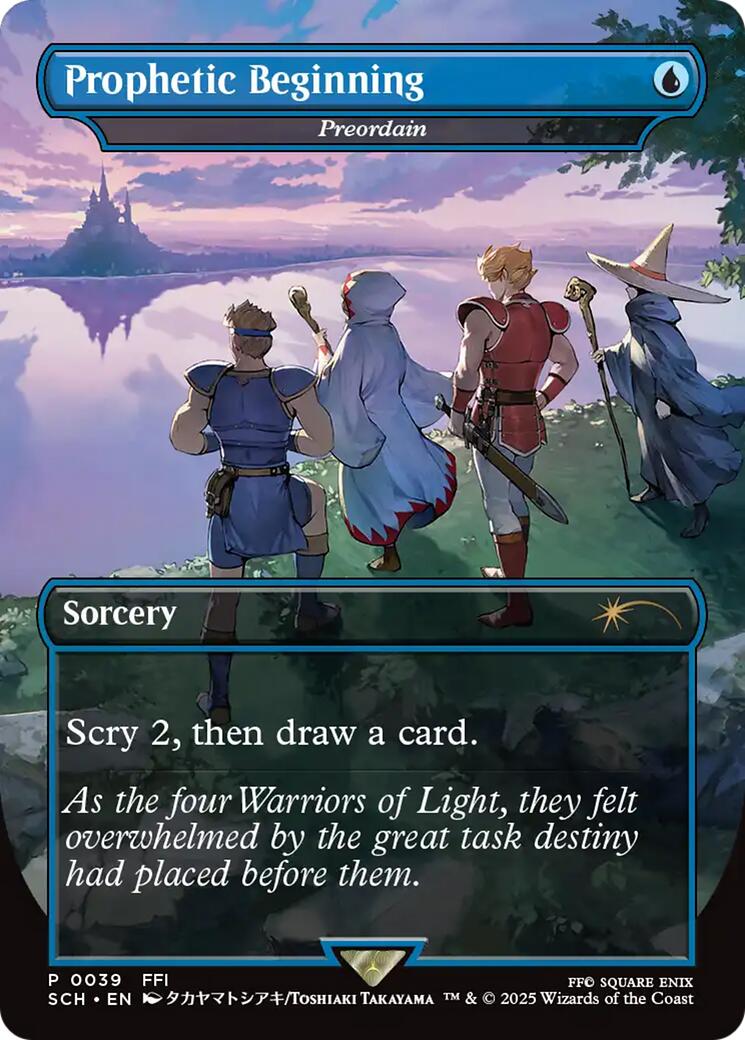 Prophetic Beginning - Preordain [Store Championships 2025] - The Mythic Store | 24h Order Processing