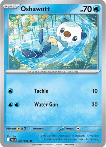Oshawott (021/086) [Scarlet & Violet: White Flare] - The Mythic Store | 24h Order Processing