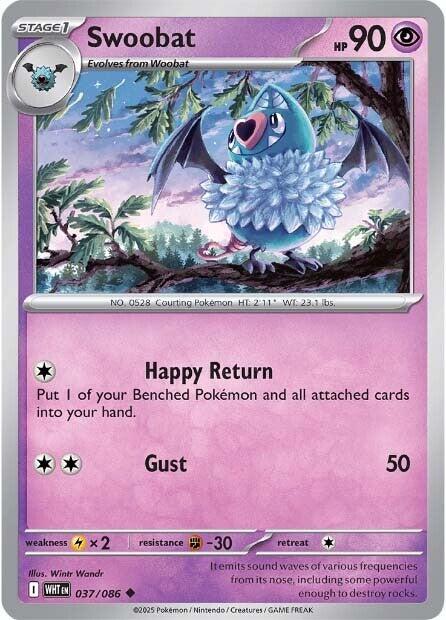 Swoobat (037/086) [Scarlet & Violet: White Flare] - The Mythic Store | 24h Order Processing