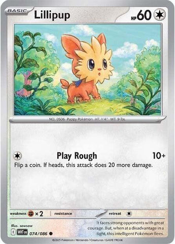 Lillipup (074/086) [Scarlet & Violet: White Flare] - The Mythic Store | 24h Order Processing