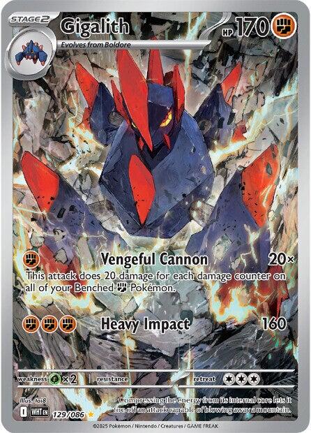 Gigalith (129/086) [Scarlet & Violet: White Flare] - The Mythic Store | 24h Order Processing