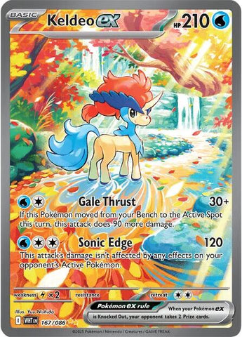 Keldeo ex (167/086) [Scarlet & Violet: White Flare] - The Mythic Store | 24h Order Processing