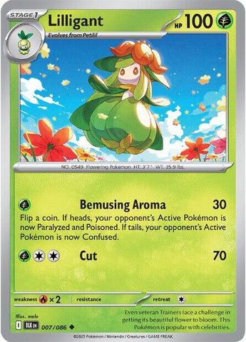 Lilligant (007/086) [Scarlet & Violet: Black Bolt] - The Mythic Store | 24h Order Processing