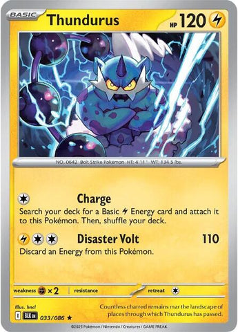Thundurus (033/086) [Scarlet & Violet: Black Bolt] - The Mythic Store | 24h Order Processing