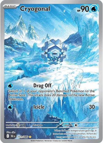 Cryogonal (111/086) [Scarlet & Violet: Black Bolt] - The Mythic Store | 24h Order Processing