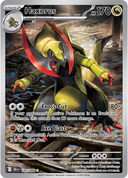 Haxorus (147/086) [Scarlet & Violet: Black Bolt] - The Mythic Store | 24h Order Processing