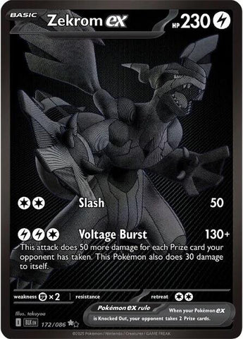 Zekrom ex (172/086) [Scarlet & Violet: Black Bolt] - The Mythic Store | 24h Order Processing