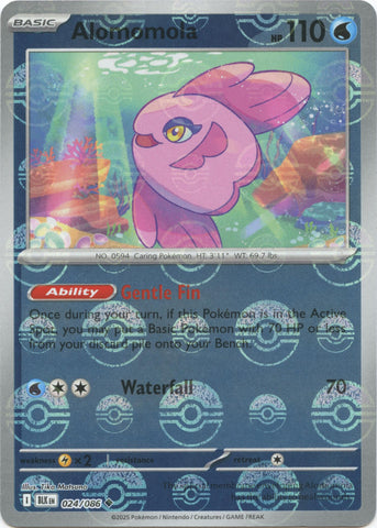 Alomomola (024/086) (Poke Ball Pattern) [Scarlet & Violet: Black Bolt] - The Mythic Store | 24h Order Processing