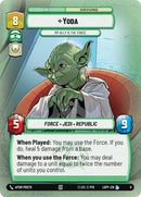 Yoda - My Ally is the Force (6) (6) [Organized Play Promos] - The Mythic Store | 24h Order Processing