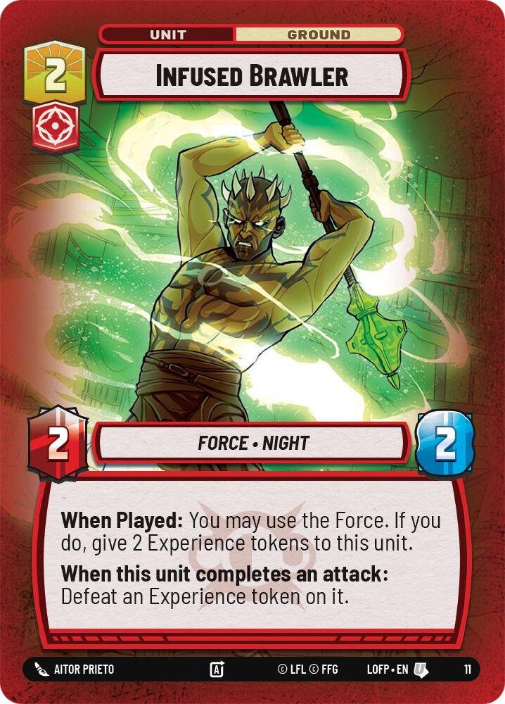 Infused Brawler (11) (11) [Organized Play Promos] - The Mythic Store | 24h Order Processing