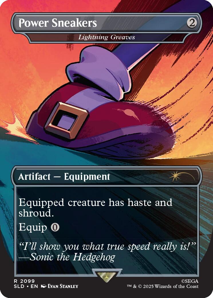 Power Sneakers - Lightning Greaves [Secret Lair Drop Series] - The Mythic Store | 24h Order Processing