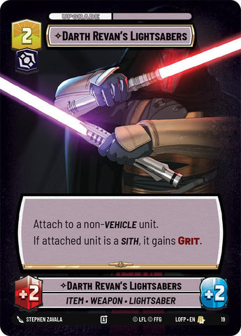 Darth Revan's Lightsabers (19) (19) [Organized Play Promos] - The Mythic Store | 24h Order Processing