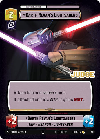 Darth Revan's Lightsabers (20) (20) [Judge Promos] - The Mythic Store | 24h Order Processing