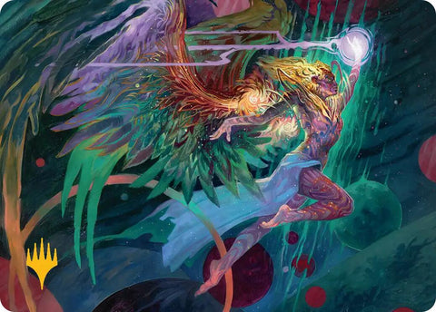 Exalted Sunborn Art Card (Gold-Stamped Signature) [Edge of Eternities Art Series] - The Mythic Store | 24h Order Processing