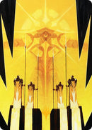 Hardlight Containment Art Card (Gold-Stamped Planeswalker Symbol) [Edge of Eternities Art Series] - The Mythic Store | 24h Order Processing