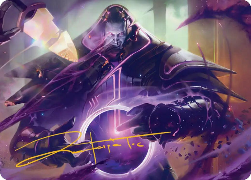 Embrace Oblivion Art Card (Gold-Stamped Signature) [Edge of Eternities Art Series] - The Mythic Store | 24h Order Processing