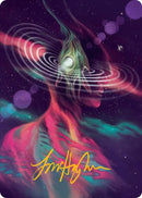 Terrasymbiosis Art Card (Gold-Stamped Signature) [Edge of Eternities Art Series] - The Mythic Store | 24h Order Processing