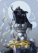 Tezzeret, Cruel Captain Art Card (35/54) (Gold-Stamped Signature) [Edge of Eternities Art Series] - The Mythic Store | 24h Order Processing