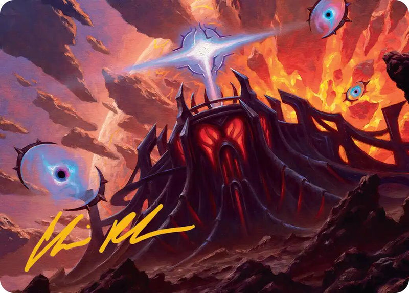 Secluded Starforge Art Card (Gold-Stamped Signature) [Edge of Eternities Art Series] - The Mythic Store | 24h Order Processing