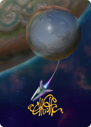 Reflecting Pool Art Card (Gold-Stamped Signature) [Edge of Eternities Art Series] - The Mythic Store | 24h Order Processing