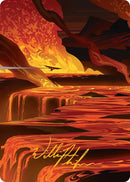 Blast Zone Art Card (Gold-Stamped Signature) [Edge of Eternities Art Series] - The Mythic Store | 24h Order Processing