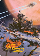 Petrified Field Art Card (Gold-Stamped Signature) [Edge of Eternities Art Series] - The Mythic Store | 24h Order Processing