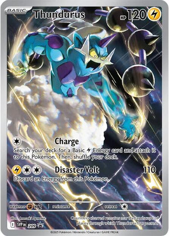 Thundurus (209) [Scarlet & Violet: Black Star Promos] - The Mythic Store | 24h Order Processing