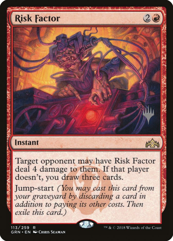 Risk Factor (Promo Pack) [Guilds of Ravnica Promos] - The Mythic Store | 24h Order Processing
