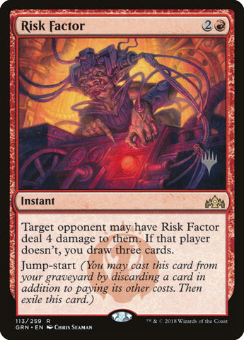 Risk Factor (Promo Pack) [Guilds of Ravnica Promos] - The Mythic Store | 24h Order Processing