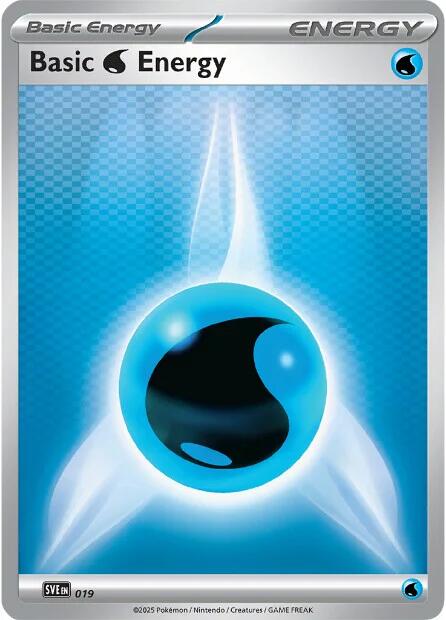 Basic Water Energy (019) [Scarlet & Violet: Black Bolt] - The Mythic Store | 24h Order Processing