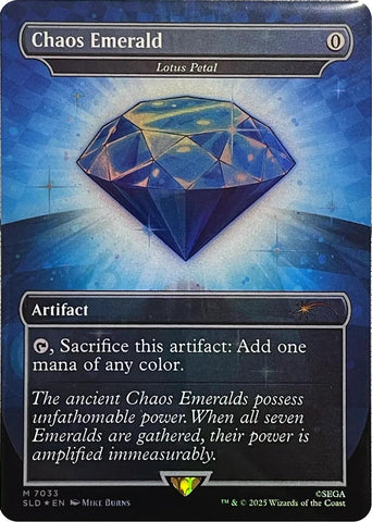 Chaos Emerald - Lotus Petal (7033) [Secret Lair Drop Series] - The Mythic Store | 24h Order Processing