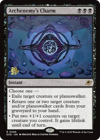 Archenemy's Charm [Edge of Eternities Prerelease Promos] - The Mythic Store | 24h Order Processing